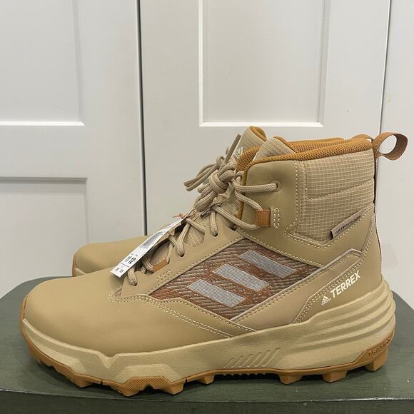 NEW WITH TAGS ADIDAS TERREX UNITY LEATHER MID BOOTS SZ 11 MENS! - 9131